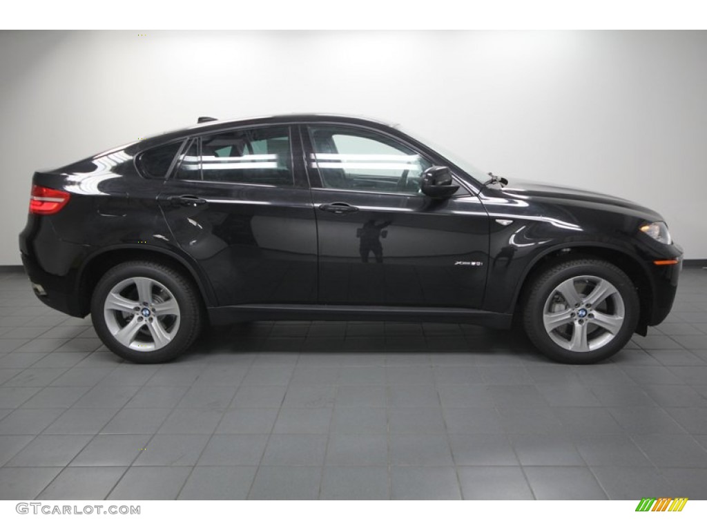 Black Sapphire Metallic 2013 BMW X6 xDrive50i Exterior Photo #74057699