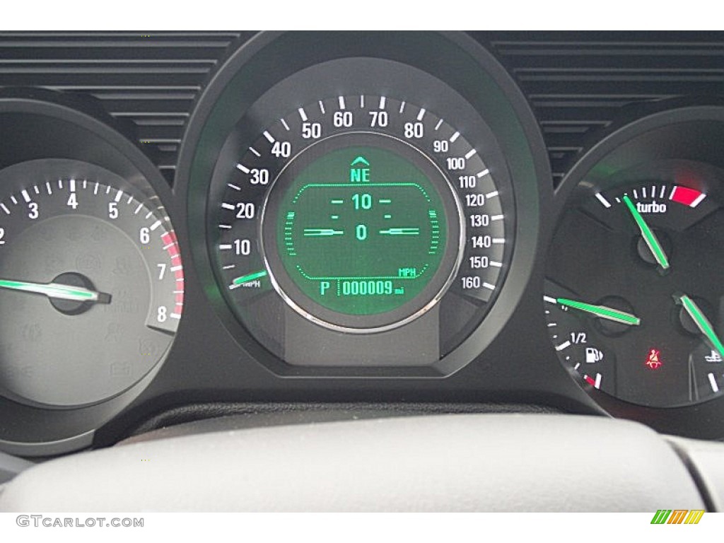 2011 Saab 9-5 Turbo6 XWD Sedan Gauges Photo #74057852