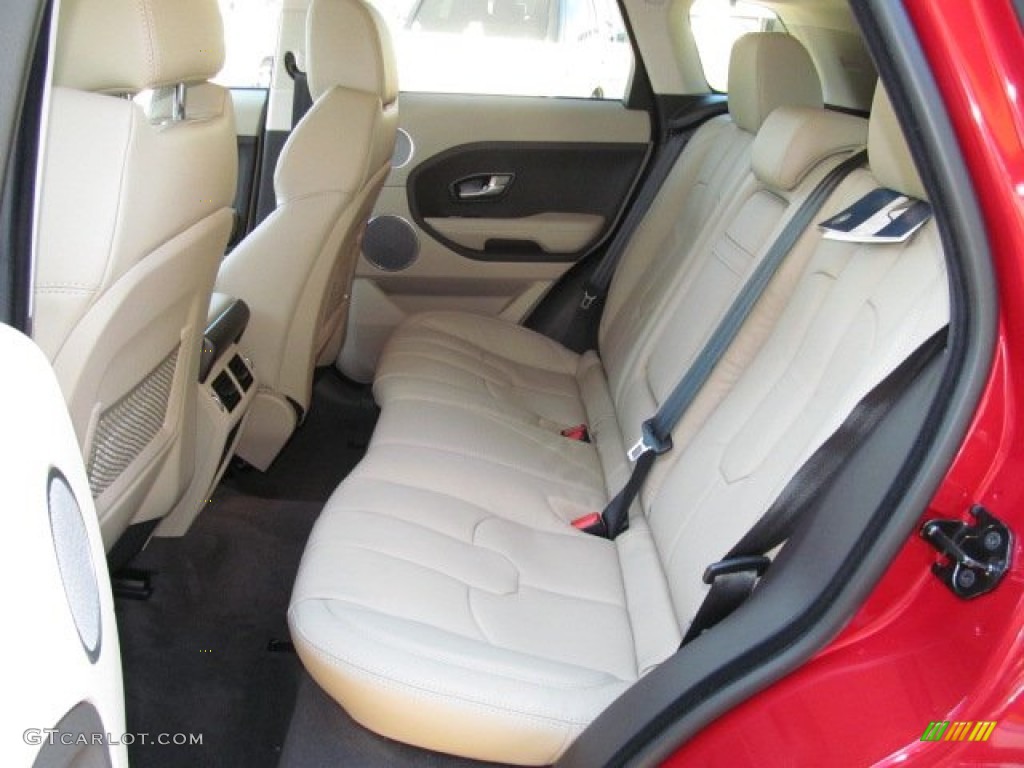 2013 Land Rover Range Rover Evoque Pure Rear Seat Photo #74058125