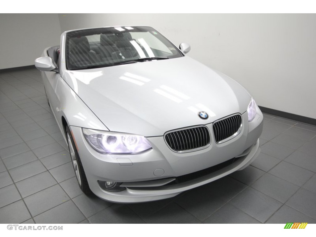 2013 3 Series 328i Convertible - Titanium Silver Metallic / Black photo #5