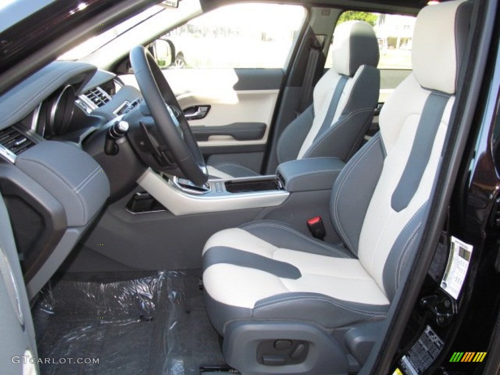 Dynamic Lunar/Ivory Interior 2013 Land Rover Range Rover Evoque Dynamic Photo #74058499
