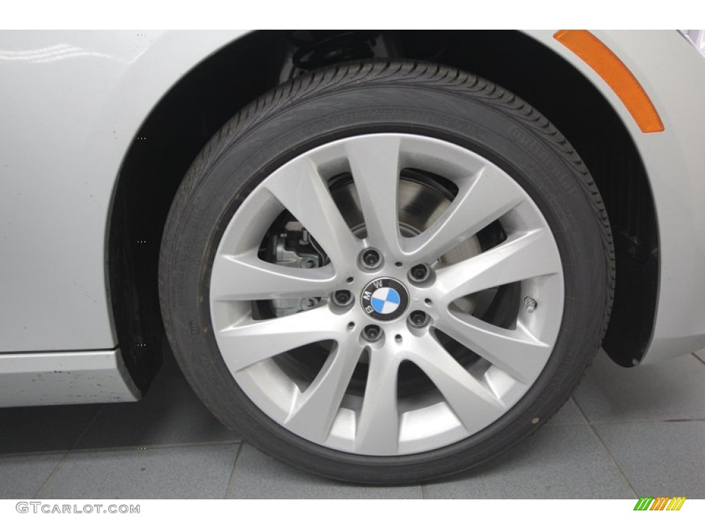 2013 3 Series 328i Convertible - Titanium Silver Metallic / Black photo #8