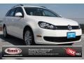 Candy White - Jetta TDI SportWagen Photo No. 1