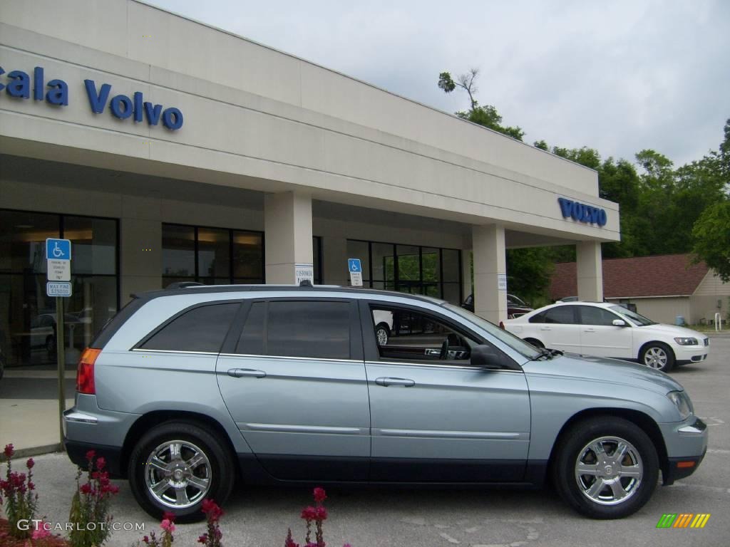 2005 Pacifica Touring - Butane Blue Pearl / Light Taupe photo #2