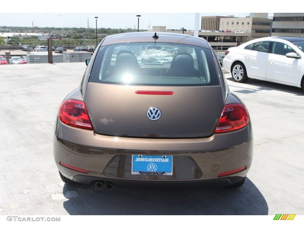 2013 Beetle TDI - Toffee Brown Metallic / Titan Black photo #7