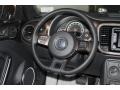 Titan Black 2013 Volkswagen Beetle TDI Steering Wheel