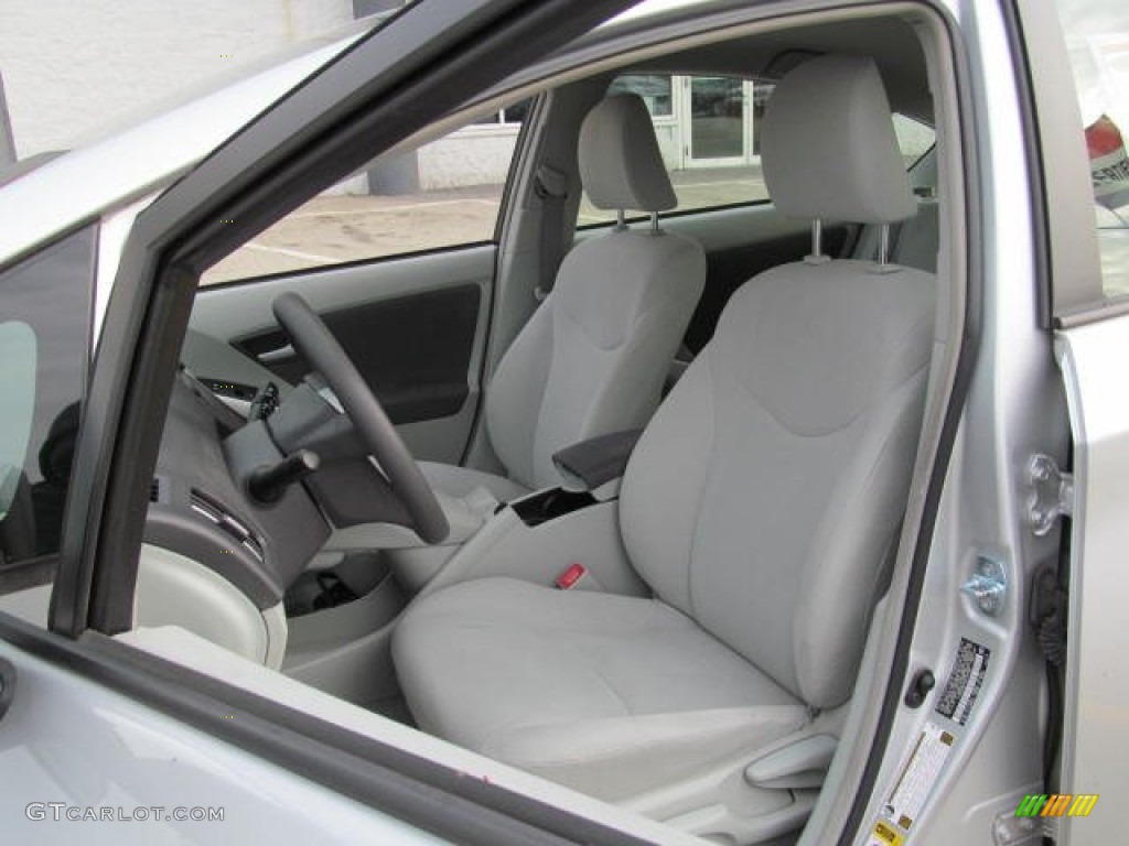 Misty Gray Interior 2010 Toyota Prius Hybrid II Photo #74060619