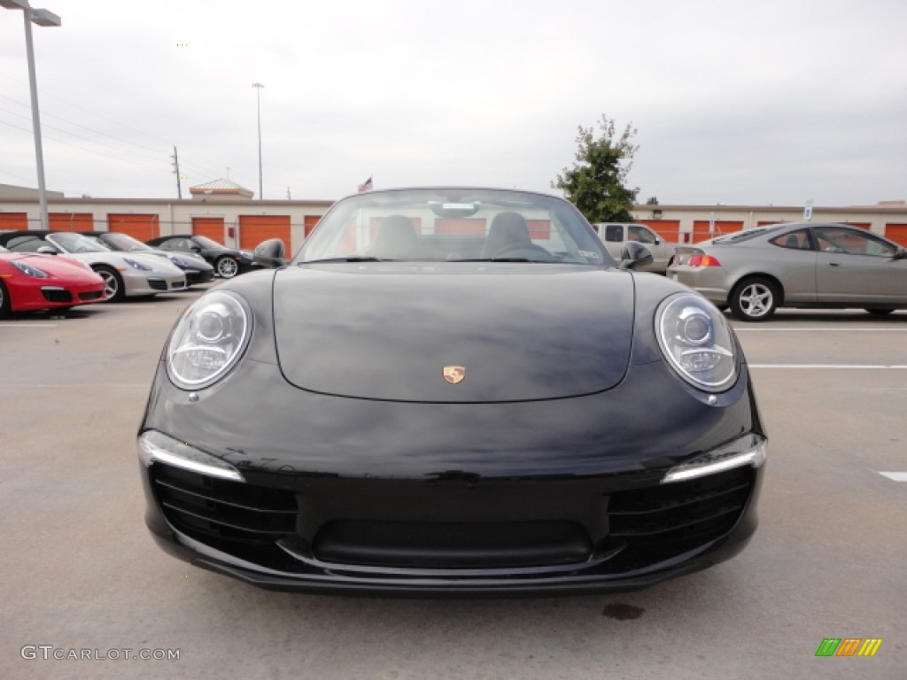 Basalt Black Metallic 2013 Porsche 911 Carrera Cabriolet Exterior Photo #74060651