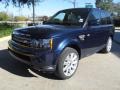 2013 Baltic Blue Metallic Land Rover Range Rover Sport HSE  photo #9