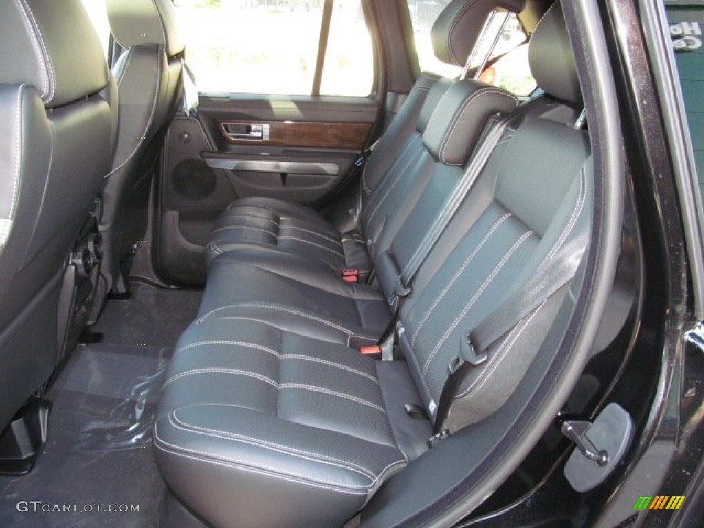 2013 Land Rover Range Rover Sport Supercharged Rear Seat Photo #74060979