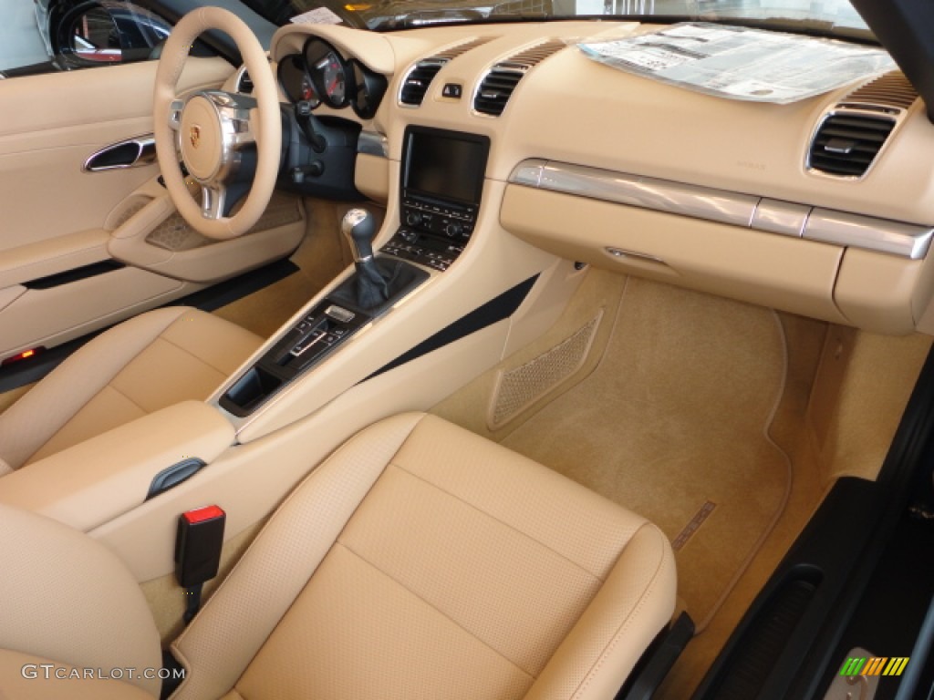 Luxor Beige Interior 2013 Porsche Boxster S Photo #74061164