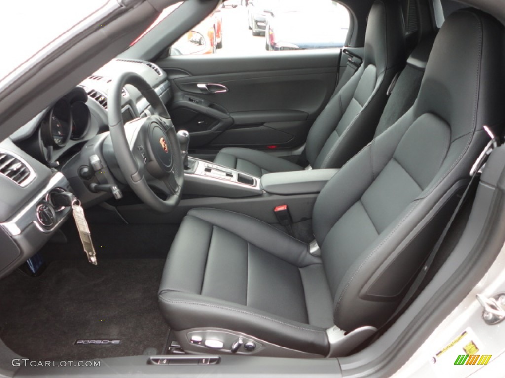 Black Interior 2013 Porsche Boxster Standard Boxster Model Photo #74061383