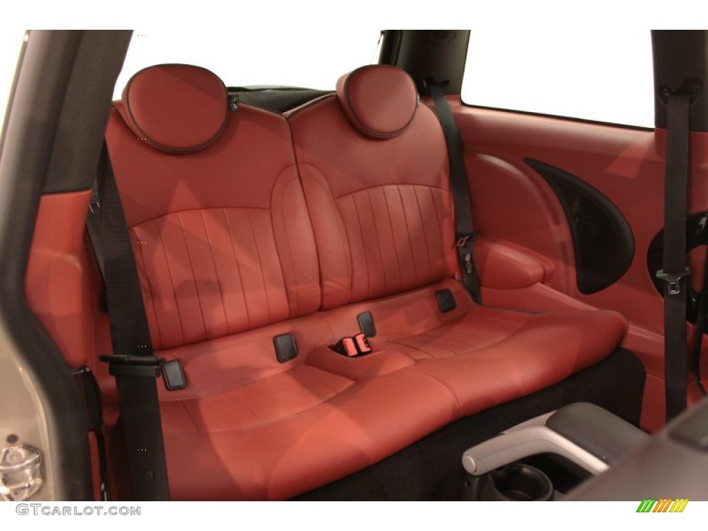 2008 Mini Cooper S Hardtop Rear Seat Photo #74061689