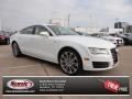 2013 Ibis White Audi A7 3.0T quattro Premium Plus  photo #1