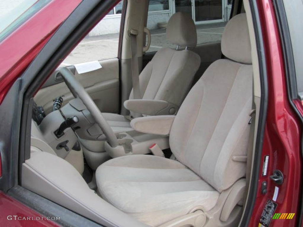 2008 Kia Sedona LX Front Seat Photos