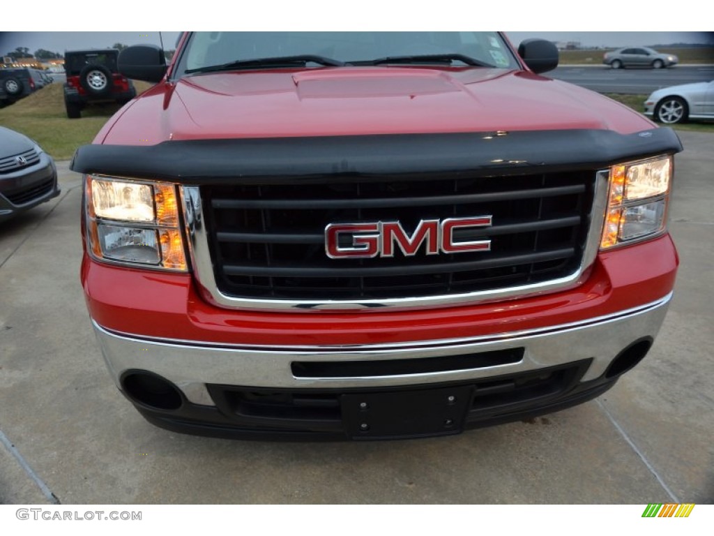 2010 Sierra 1500 SLE Crew Cab - Fire Red / Ebony photo #10