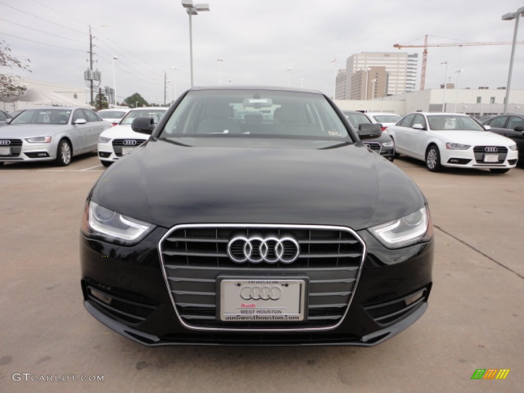 2013 A4 2.0T Sedan - Brilliant Black / Titanium Gray photo #2