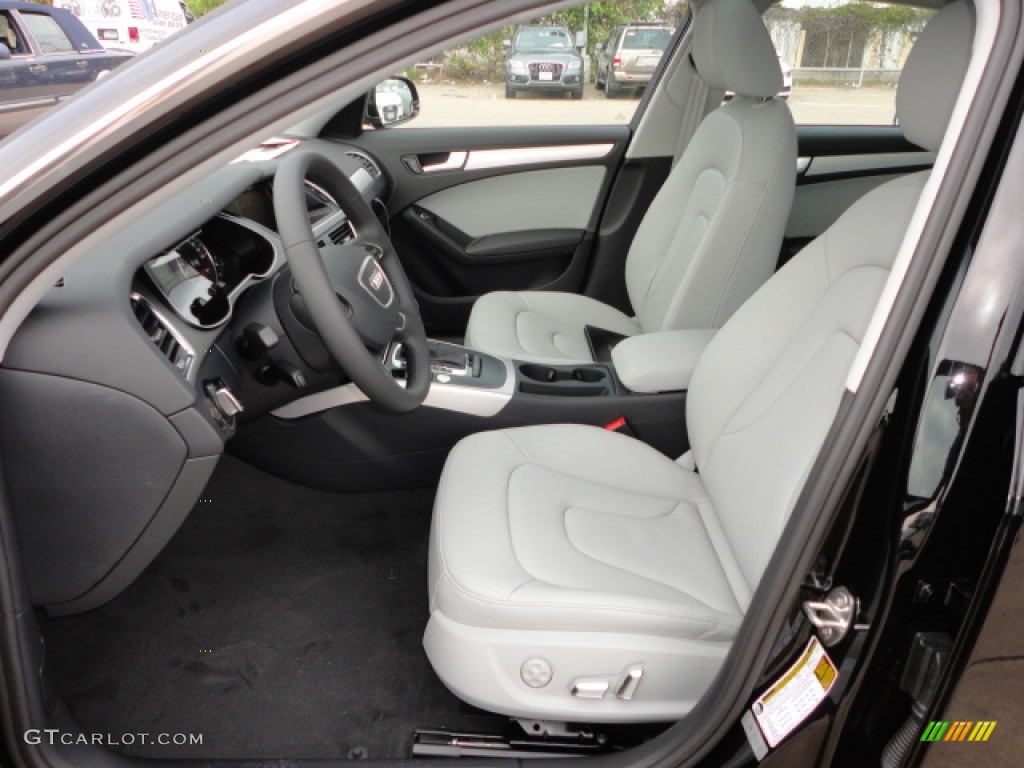 2013 A4 2.0T Sedan - Brilliant Black / Titanium Gray photo #6