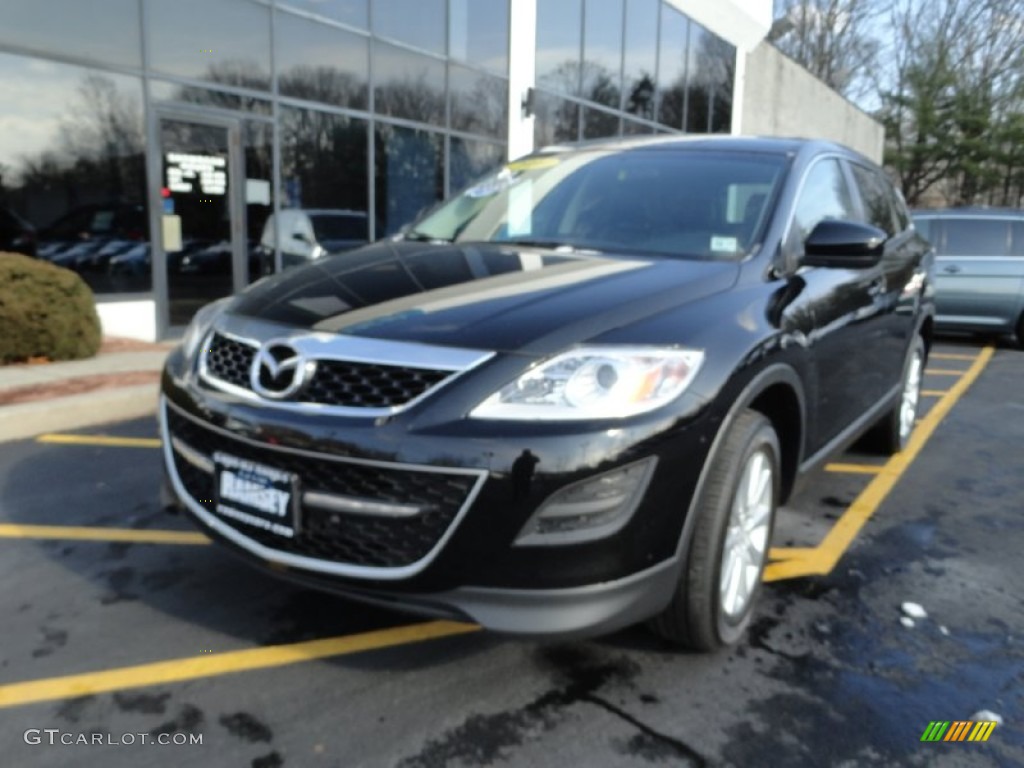 2010 CX-9 Touring AWD - Brilliant Black / Black photo #1