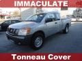 Radiant Silver 2008 Nissan Titan XE King Cab