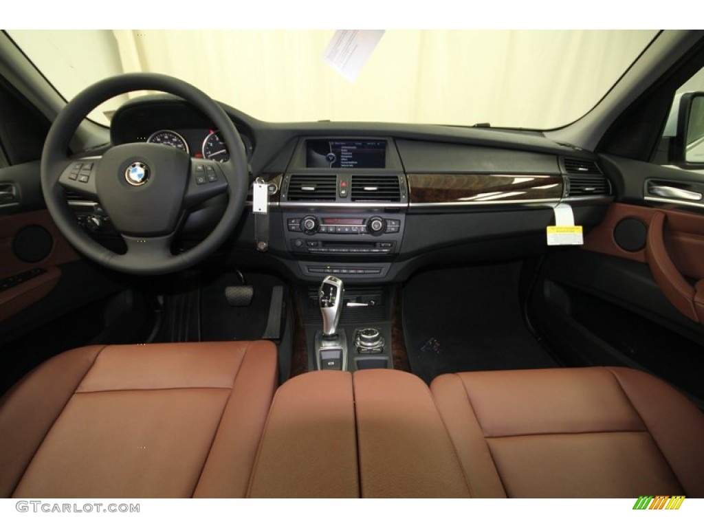 2013 BMW X5 xDrive 35i Premium Cinnamon Brown Dashboard Photo #74065287