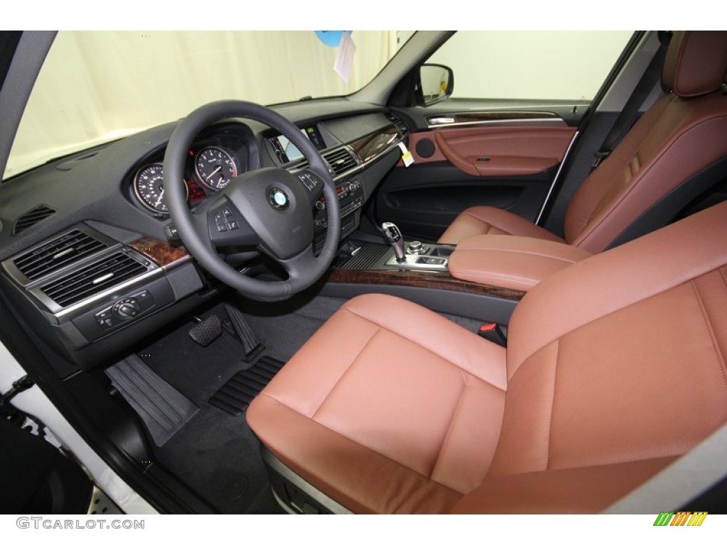 Cinnamon Brown Interior 2013 BMW X5 xDrive 35i Premium Photo #74065439