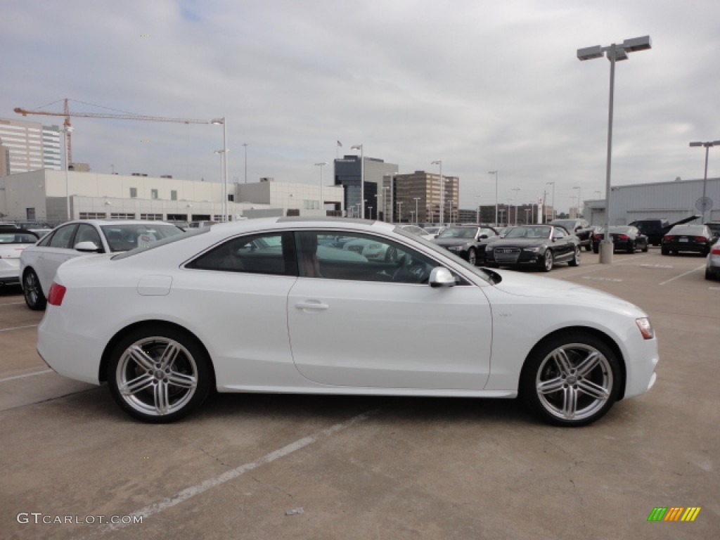 Ibis White 2013 Audi S5 3.0 TFSI quattro Coupe Exterior Photo #74065972