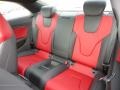 Black/Magma Red Rear Seat Photo for 2013 Audi S5 #74066033