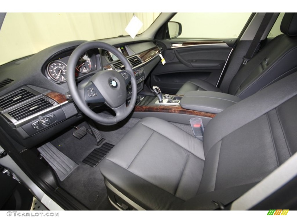 Black Interior 2013 BMW X5 xDrive 35i Premium Photo #74066069