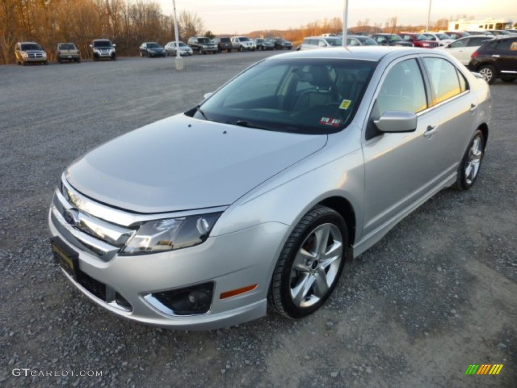 Brilliant Silver Metallic 2010 Ford Fusion Sport Exterior Photo #74066474