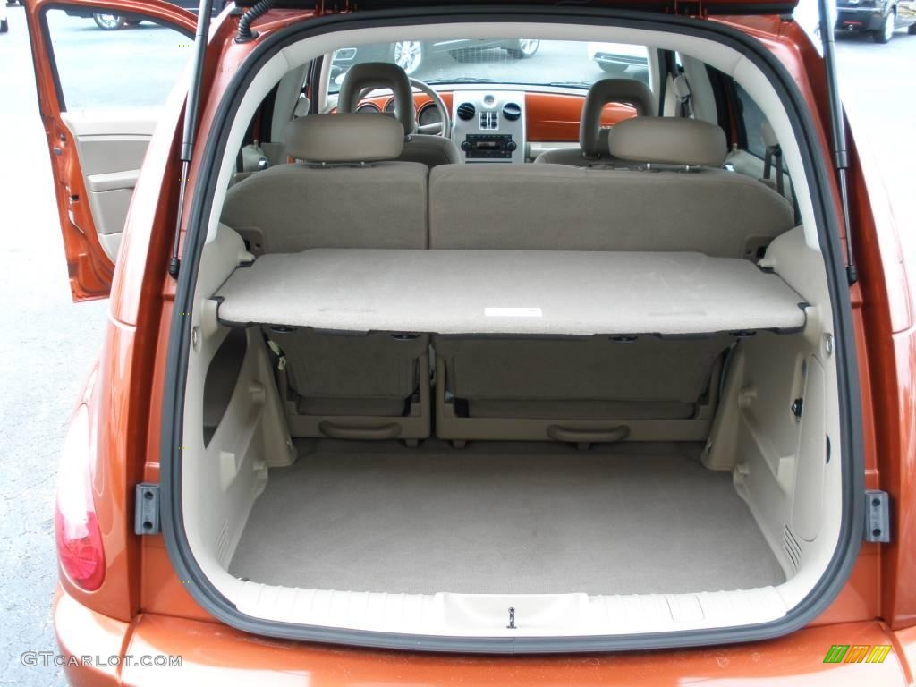 2007 PT Cruiser Touring - Tangerine Pearl / Pastel Pebble Beige photo #13