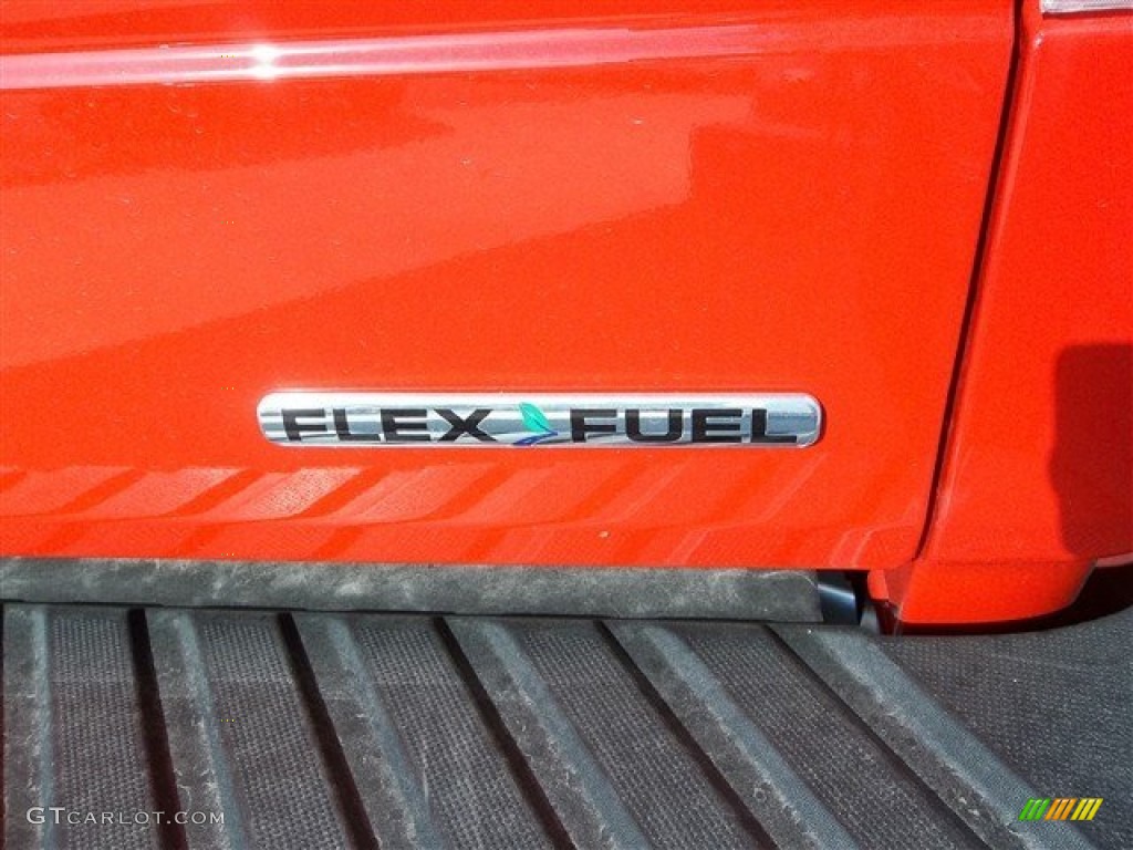 2013 F150 STX SuperCab - Race Red / Steel Gray photo #9