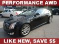 Black Diamond Tricoat 2012 Cadillac CTS Coupe