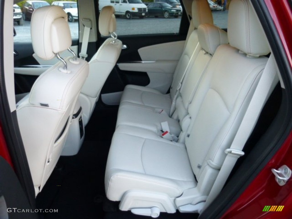 Black/Light Frost Beige Interior 2012 Dodge Journey Crew AWD Photo #74068506