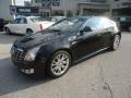 2012 Black Diamond Tricoat Cadillac CTS Coupe  photo #2