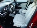 Black/Light Frost Beige 2012 Dodge Journey Crew AWD Interior Color