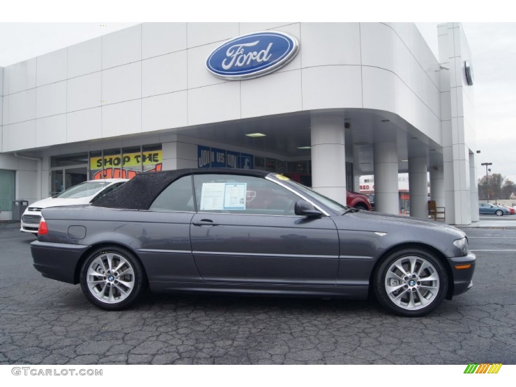 Sparkling Graphite Metallic 2006 BMW 3 Series 330i Convertible Exterior Photo #74068580