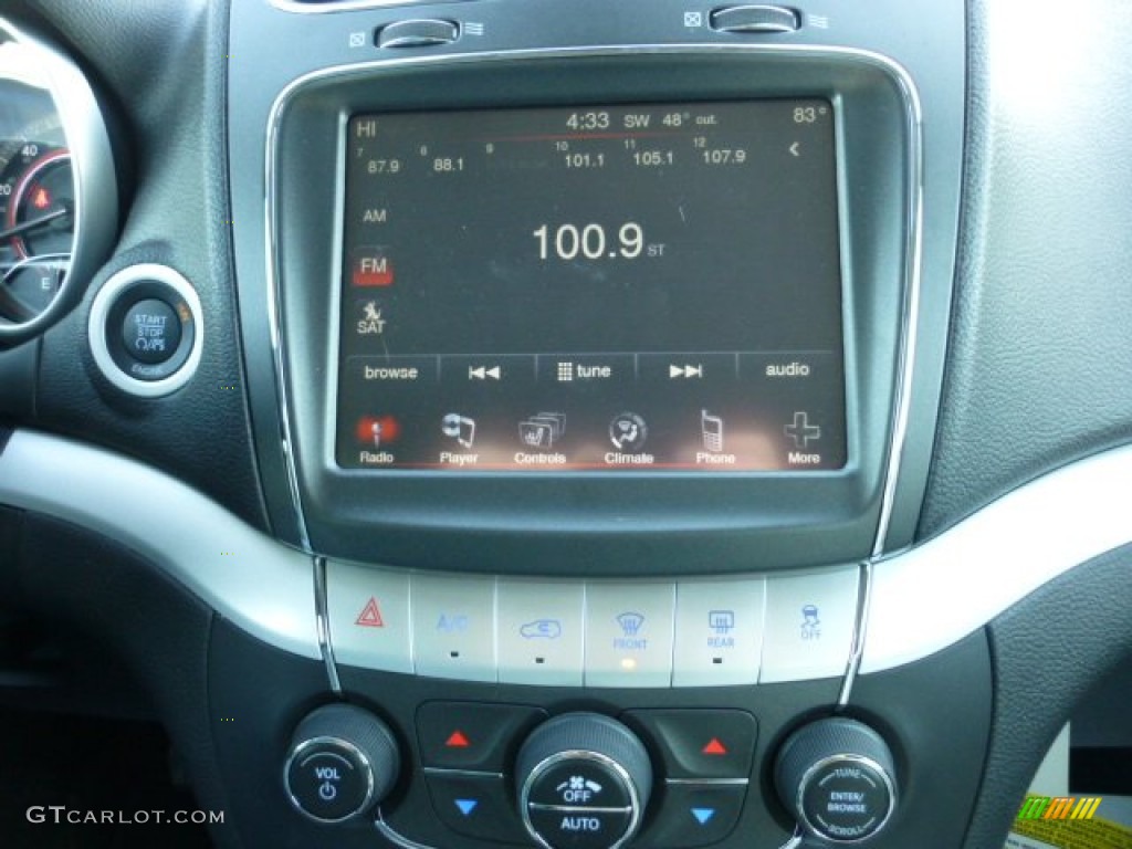 2012 Dodge Journey Crew AWD Audio System Photos