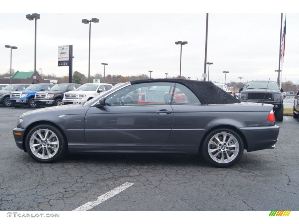 Sparkling Graphite Metallic 2006 BMW 3 Series 330i Convertible Exterior Photo #74068673