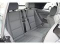 2006 BMW 3 Series Grey Interior Rear Seat Photo