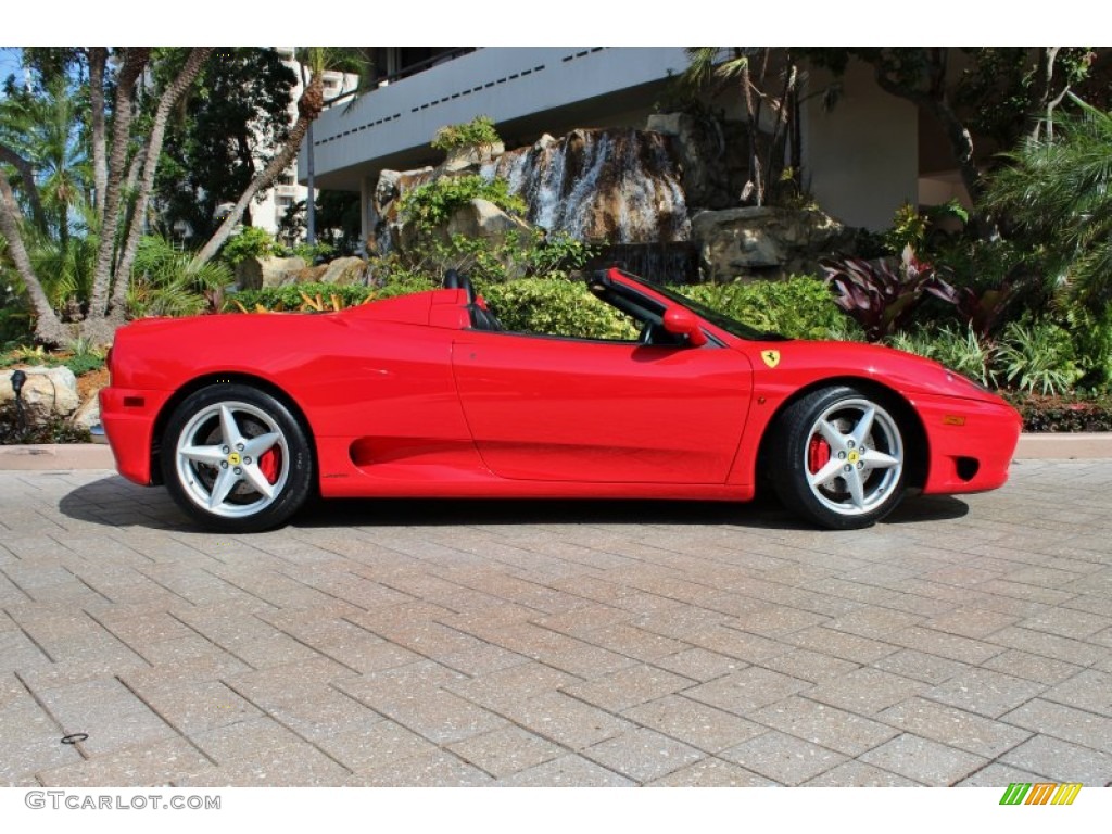 Red 2003 Ferrari 360 Spider Exterior Photo #74069225