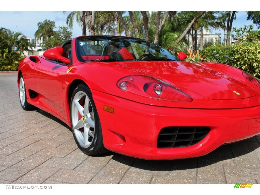 2003 360 Spider - Red / Nero (Black) photo #9