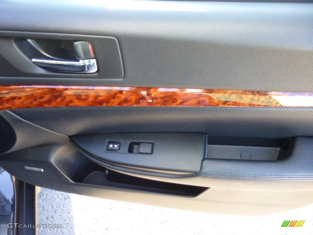 2011 Outback 2.5i Limited Wagon - Graphite Gray Metallic / Off Black photo #12