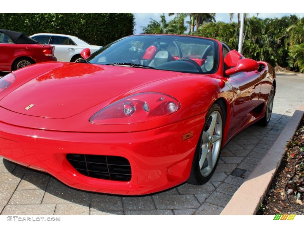 2003 360 Spider - Red / Nero (Black) photo #10