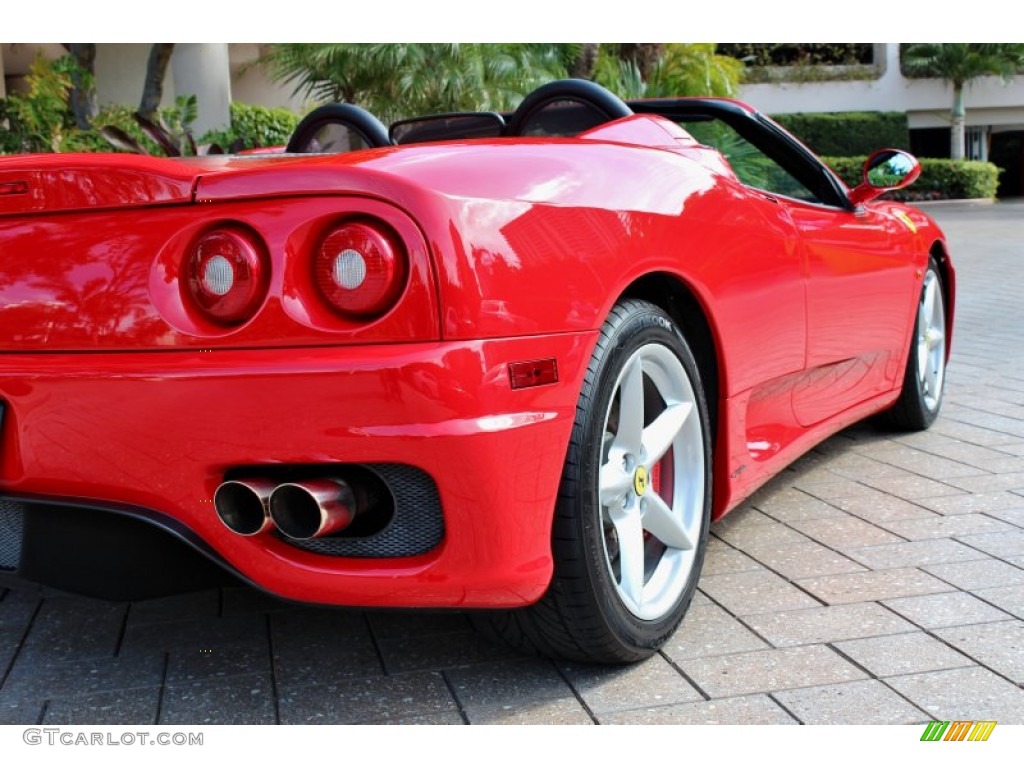 2003 360 Spider - Red / Nero (Black) photo #12