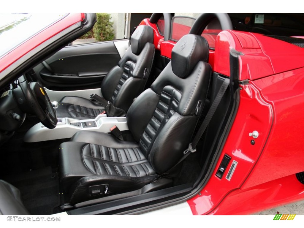 Nero (Black) Interior 2003 Ferrari 360 Spider Photo #74069446