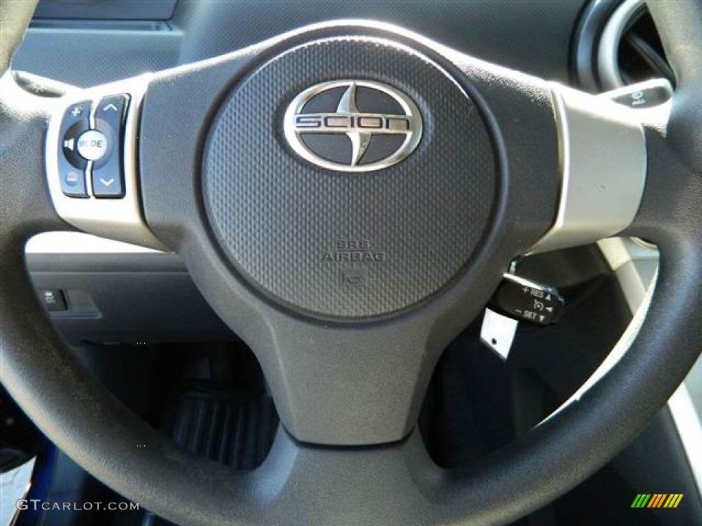 2008 Scion xB Standard xB Model Dark Gray Steering Wheel Photo #74069492