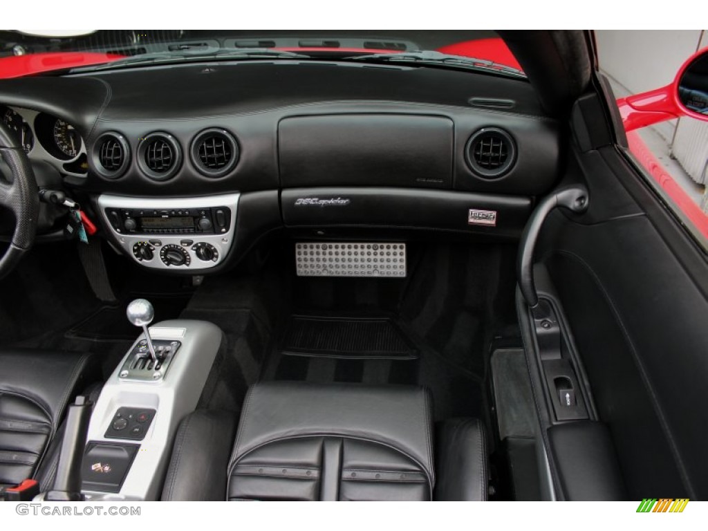 2003 Ferrari 360 Spider Nero (Black) Dashboard Photo #74069597