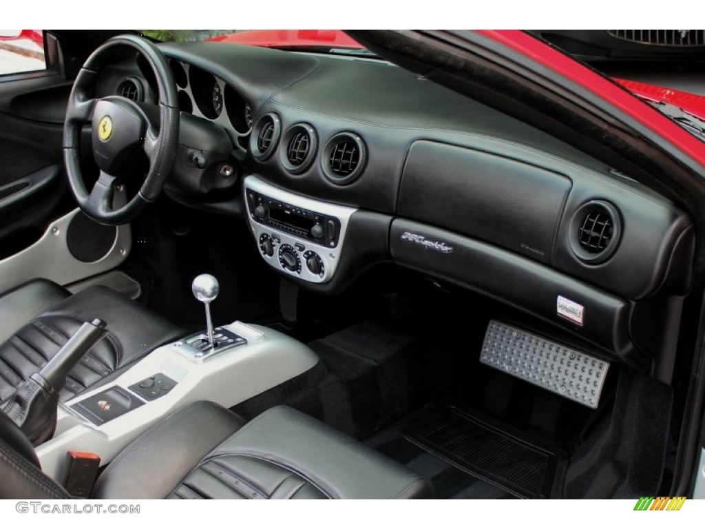 2003 Ferrari 360 Spider Nero (Black) Dashboard Photo #74069656