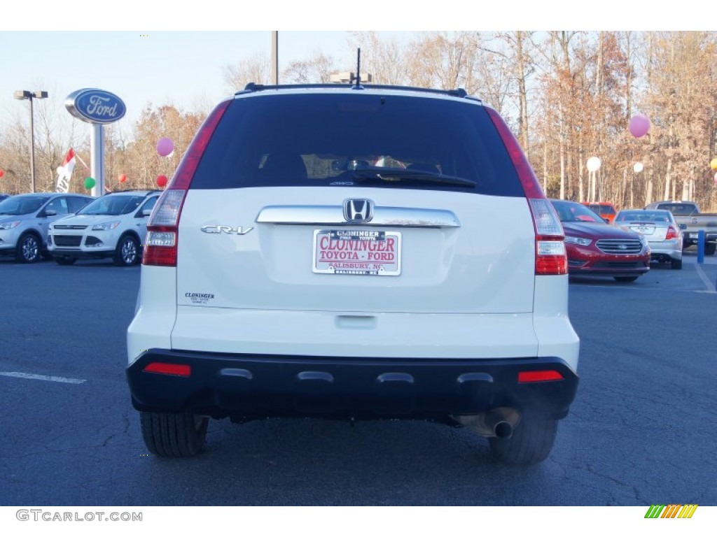 2009 CR-V EX-L 4WD - Taffeta White / Gray photo #4